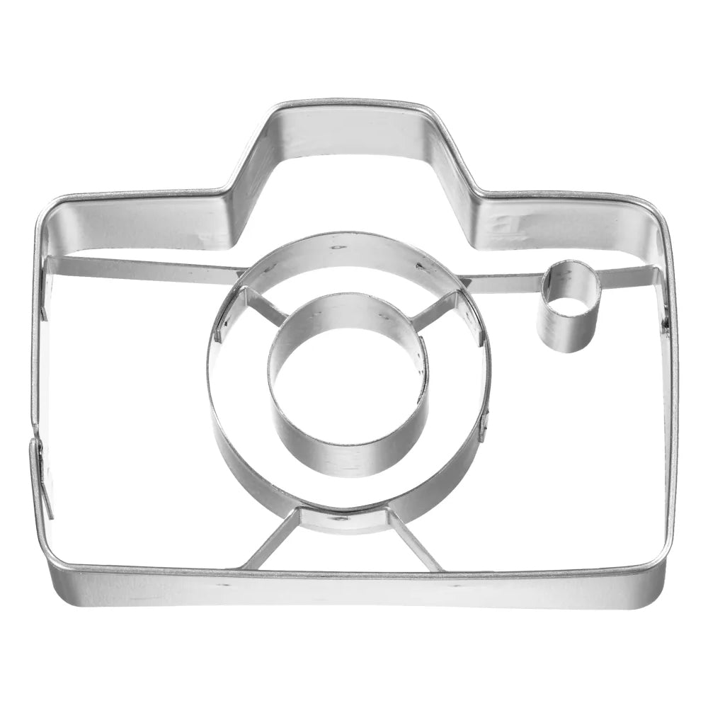 Birkmann Stainless Steel Camera Cookie Cutter, 7cm