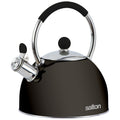 Salton Black Stainless Steel Stovetop Kettle, 2.5L