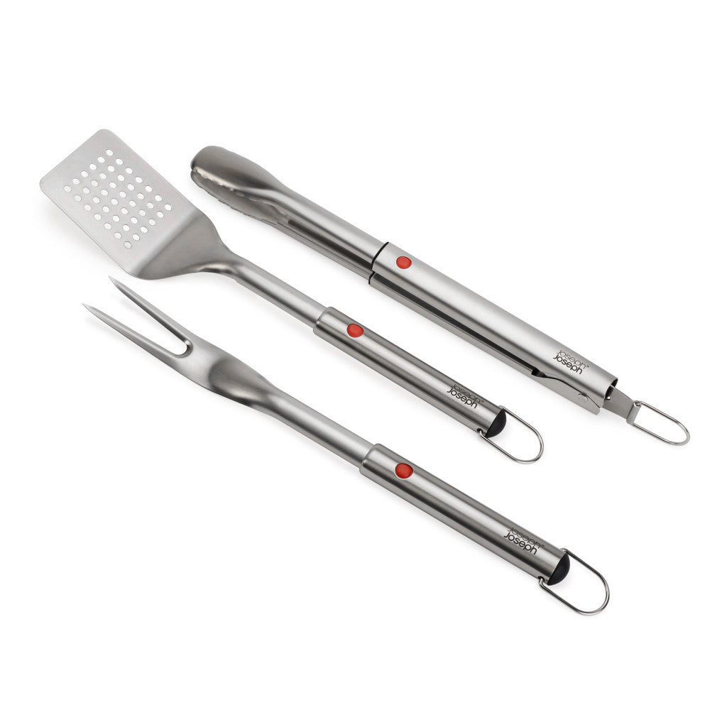 Joseph Joseph GrillOut™ Stainless Steel 3pc BBQ Set