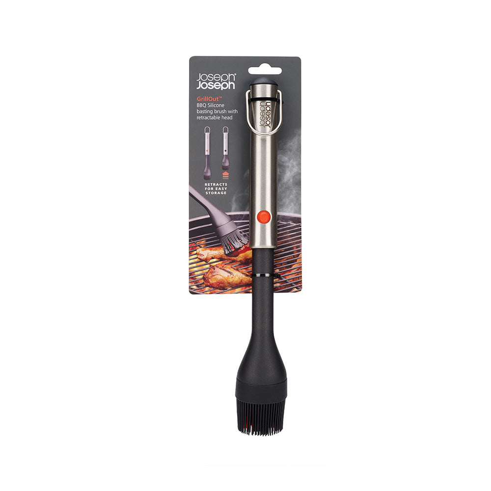 Joseph Joseph GrillOut™ BBQ Silicone Basting Brush with Extending Handle