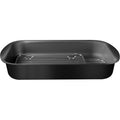 Tramontina Brazil Non-Stick Deep Roasting Pan With Grill, 34cm