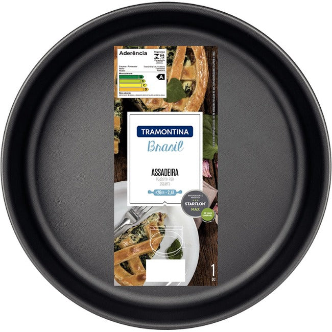 Tramontina Brazil Non-Stick Round Roasting Pan, 26cm