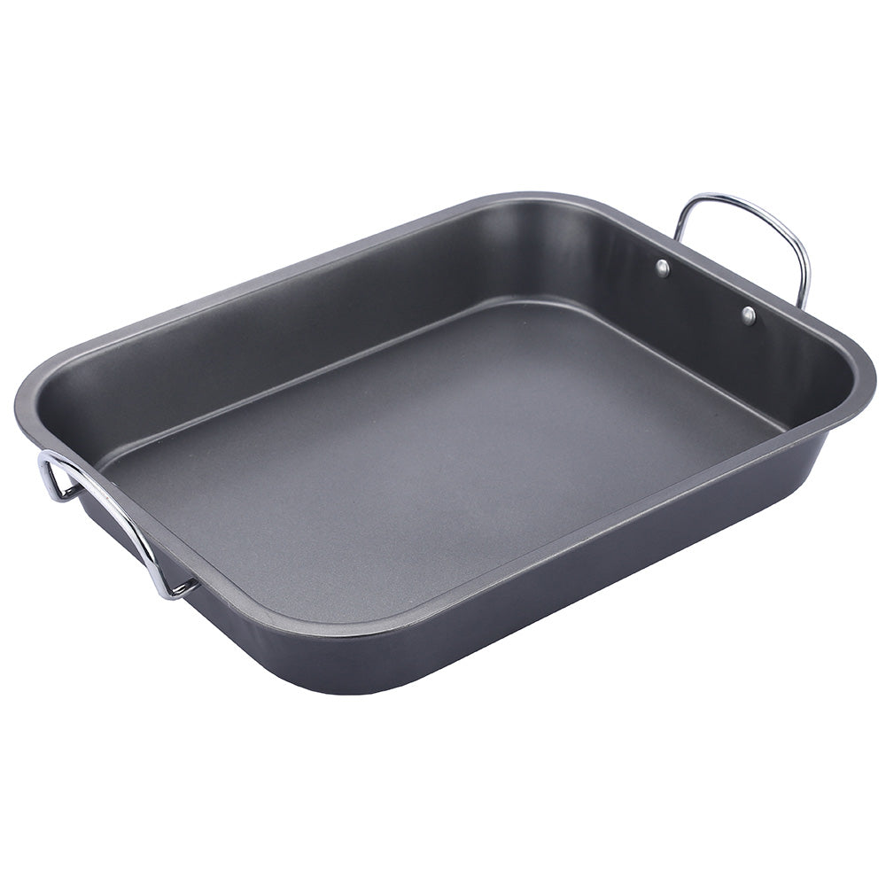 Salton Non-Stick Roaster Pan With Rack, 37cm