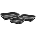 Tramontina Brazil Non-Stick Deep Roasting Pans, Set Of 3