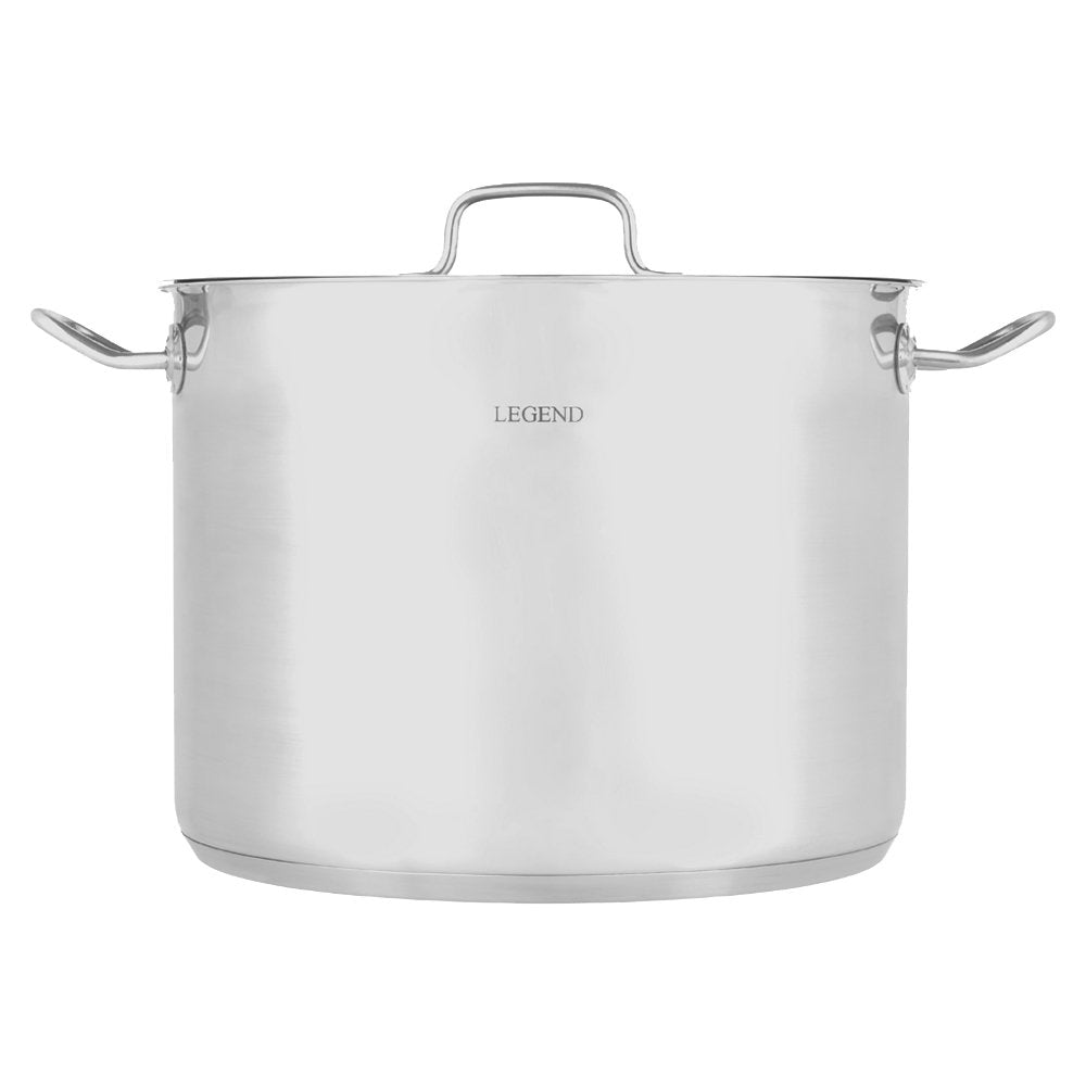 Legend Professional Chef Stainless Steel Stock Pot, 32cm