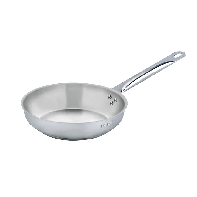 Legend Professional Chef Stainless Steel Frying Pan, 24cm