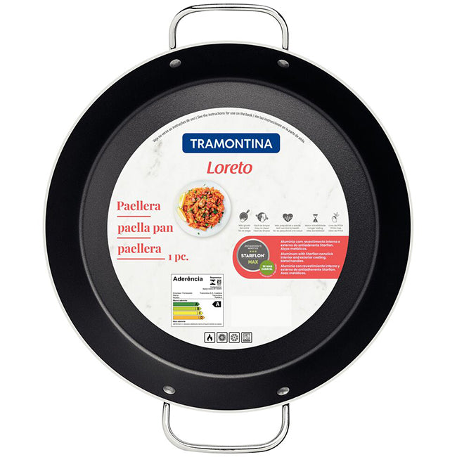 Tramontina Loreto Non-Stick Paella Pan, 30cm