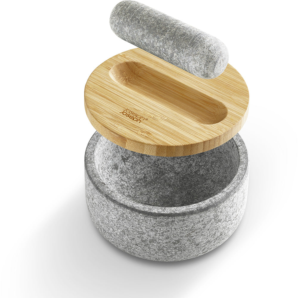 Joseph Joseph Dash™ Pestle & Mortar with Bamboo Lid