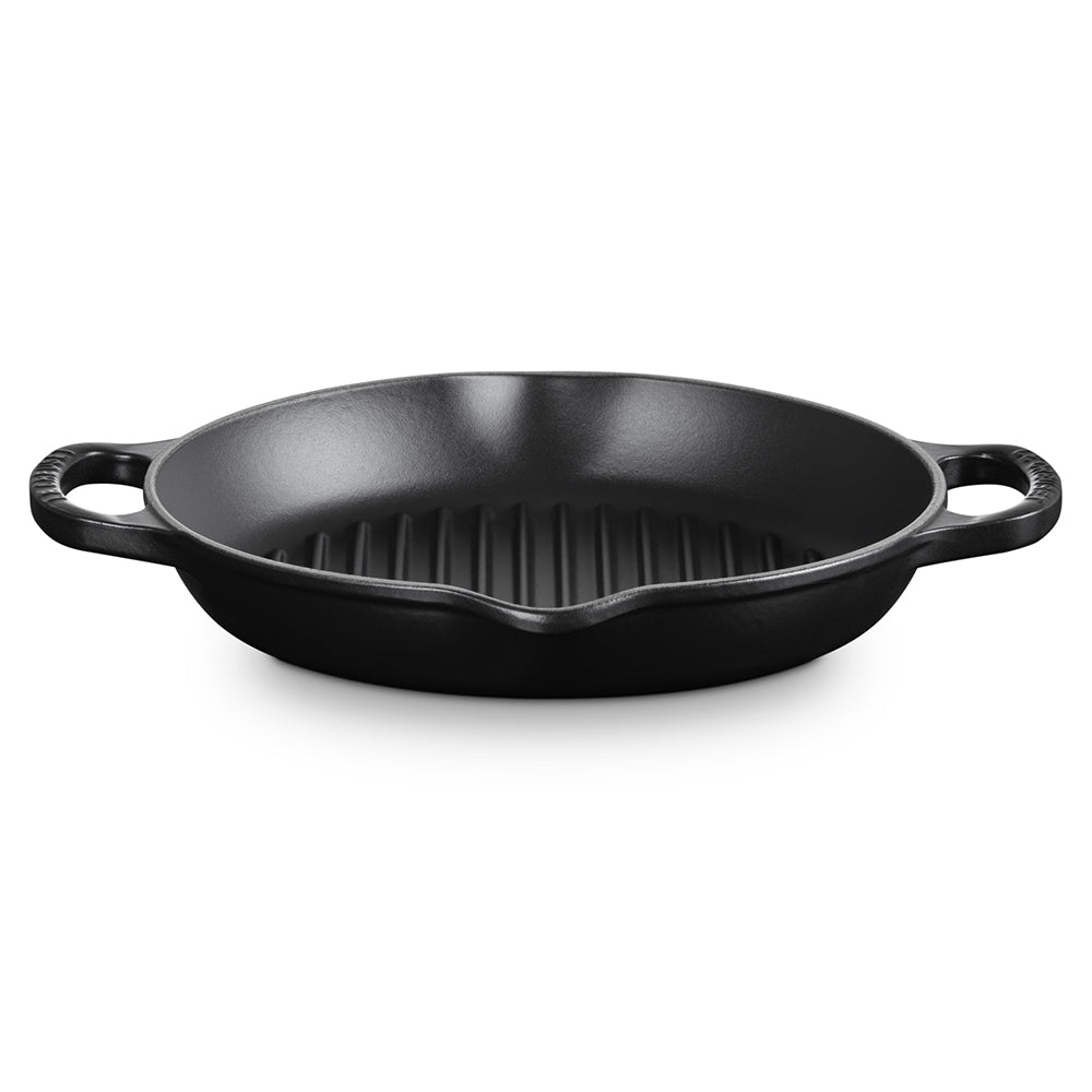 Le Creuset Signature Round Cast Iron Deep Grill, 25cm