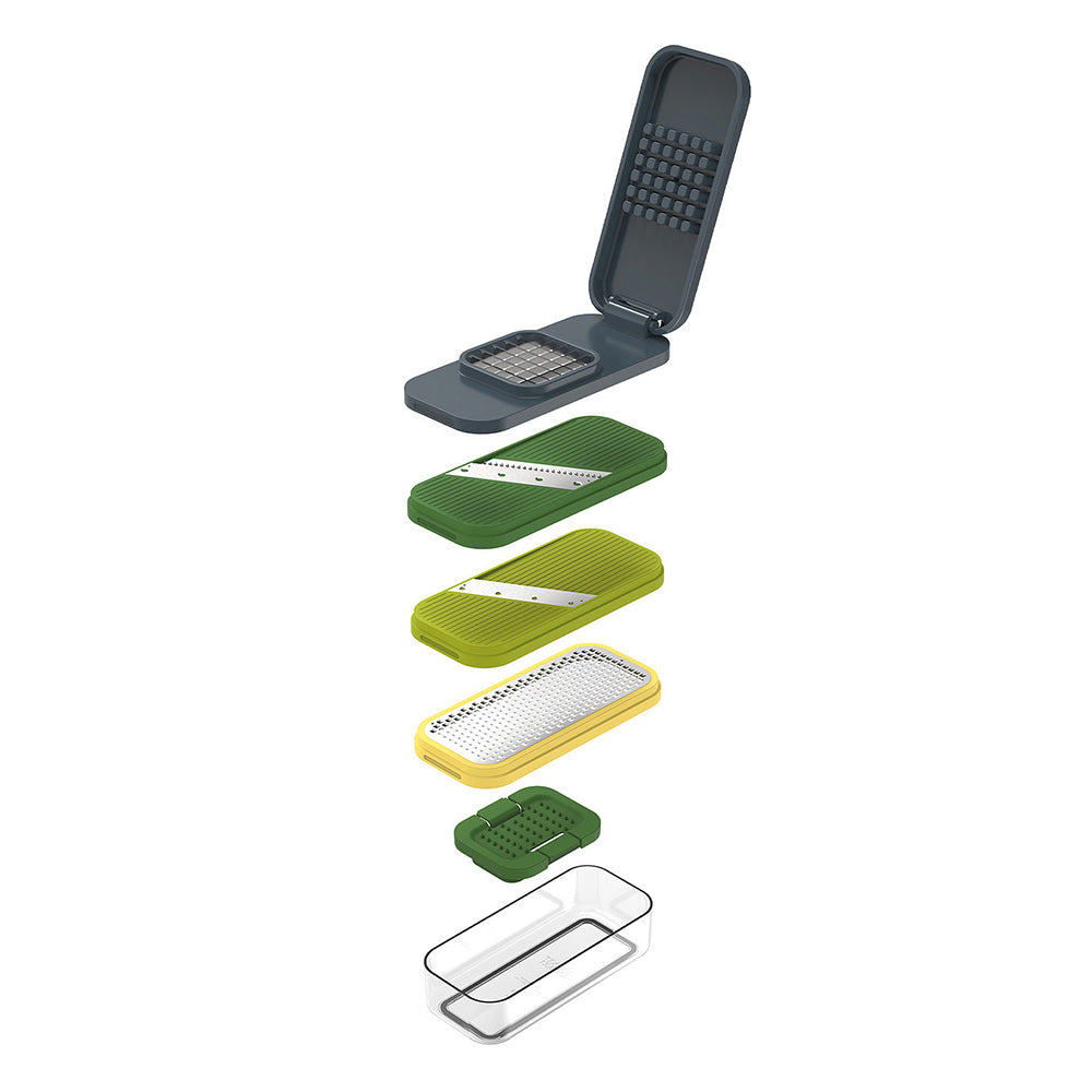 Joseph Joseph Multi-Prep™ Compact 4pc Grater & Slicer