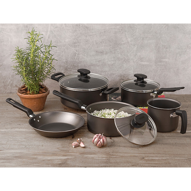 Tramontina Loreto Non-Stick Aluminium Cookware Set, 8pc