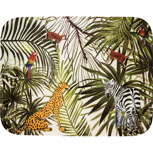 Home Classix Melamine The Wilds Rectangular Tray, 38cm
