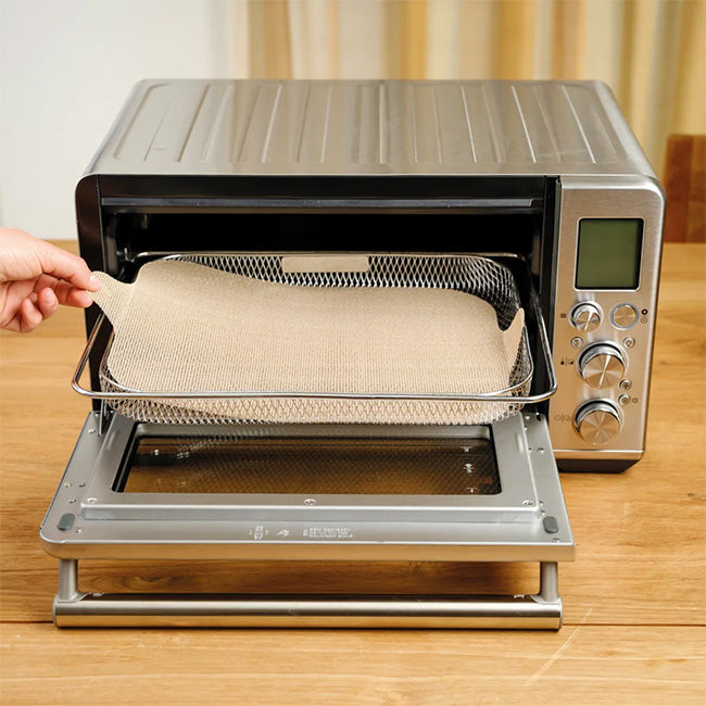 NoStik Reusable Rectangular Airfryer Liners, Set of 2