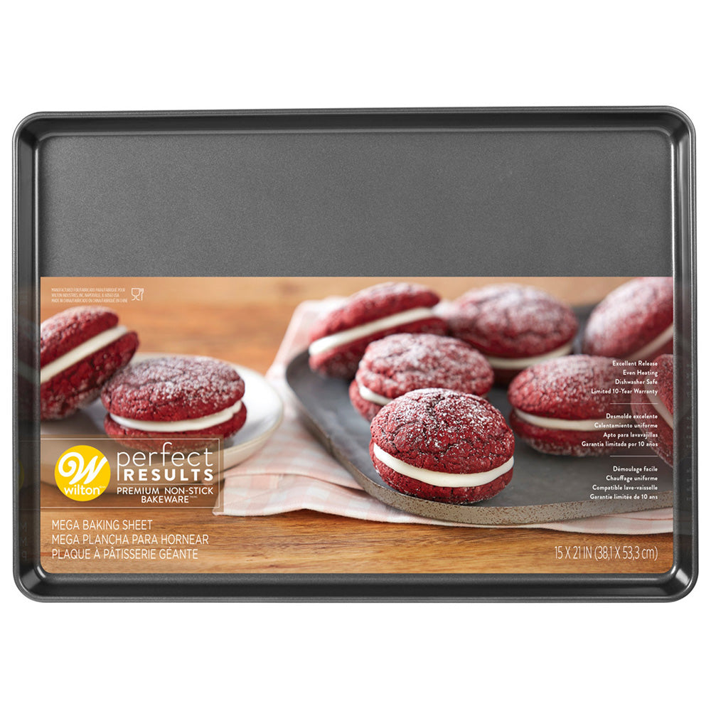 Wilton Perfect Results Premium Non-Stick Mega Cookie Sheet, 53cm
