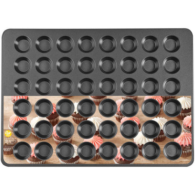 Wilton Perfect Results 48 Cup Mini Cup Muffin Pan