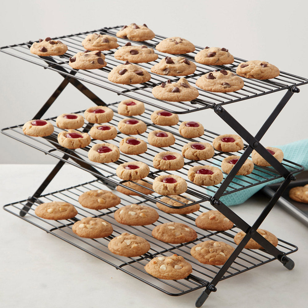 Wilton Gold 3 Tier Collapsible Cooling Rack