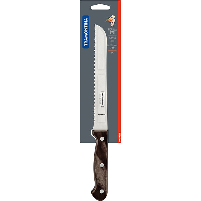 Tramontina Polywood Bread Knife, 18cm