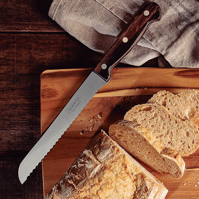 Tramontina Polywood Bread Knife, 18cm