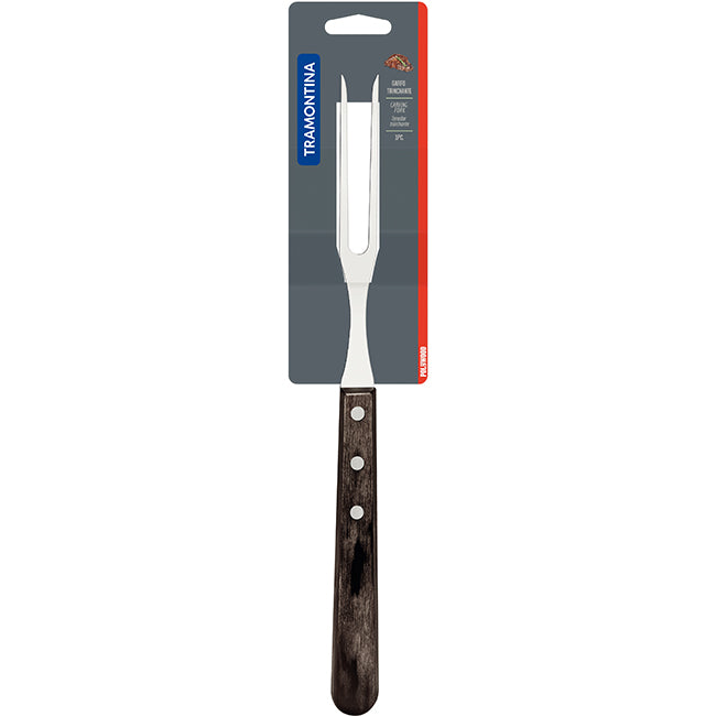 Tramontina Polywood Straight-Handled Carving Fork