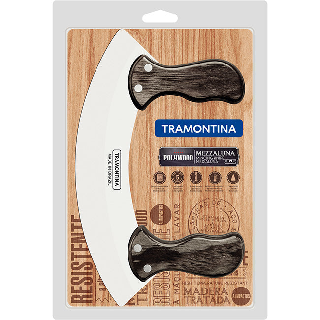 Tramontina Polywood Mezzaluna
