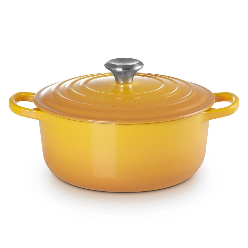Le Creuset Signature 20cm Round Cast Iron Cocotte, 2.4L