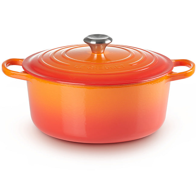 Le Creuset Signature 30cm Round Cast Iron Casserole, 8.4L