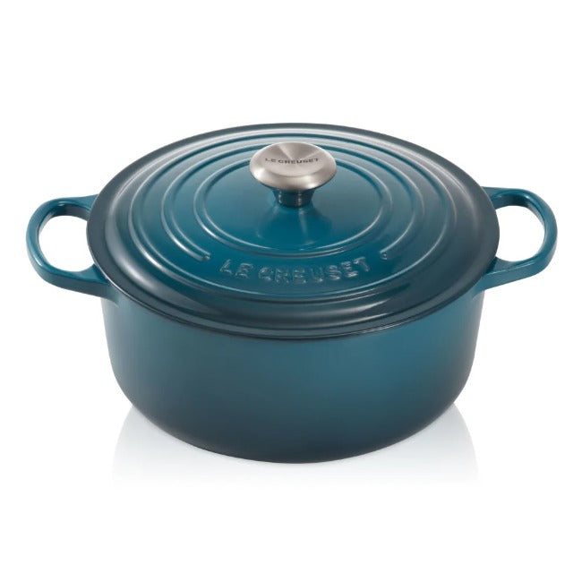 Le Creuset Signature 24cm Round Cast Iron Casserole, 4.3L
