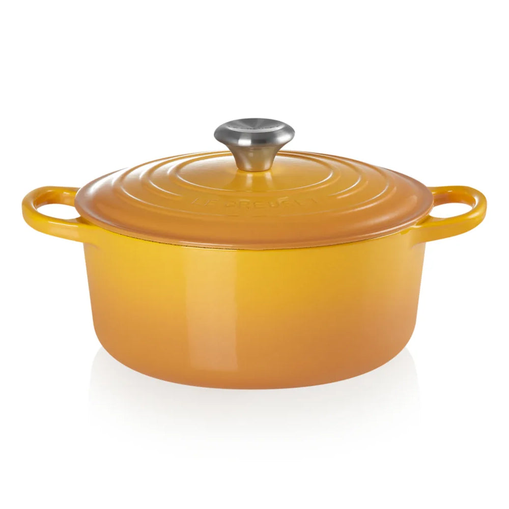 Le Creuset Signature 24cm Round Cast Iron Casserole, 4.3L