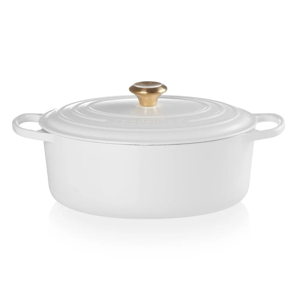 Le Creuset Signature 29cm Oval Cast Iron Casserole, 4.7L