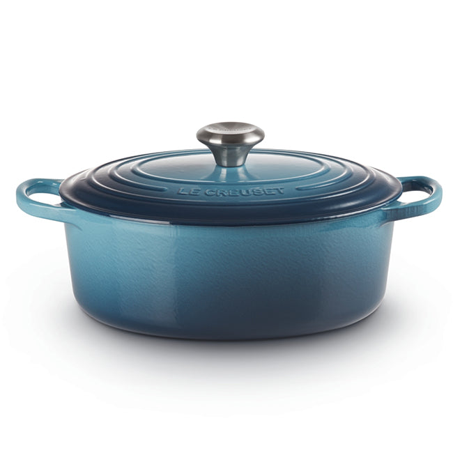 Le Creuset Signature 29cm Oval Cast Iron Casserole, 4.7L