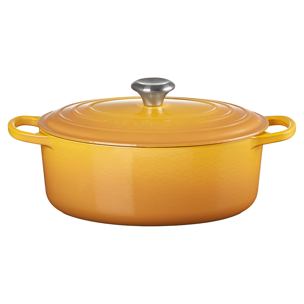 Le Creuset Signature 29cm Oval Cast Iron Casserole, 4.7L