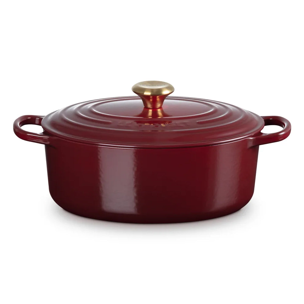 Le Creuset Signature 29cm Oval Cast Iron Casserole, 4.7L