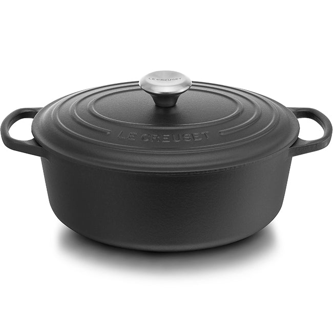Le Creuset Signature 35cm Oval Cast Iron Casserole, 9L