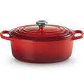 Le Creuset Signature 35cm Oval Cast Iron Casserole, 9L