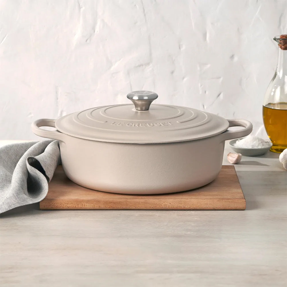 Le Creuset Signature 31cm Oval Cast Iron Casserole, 6.3L
