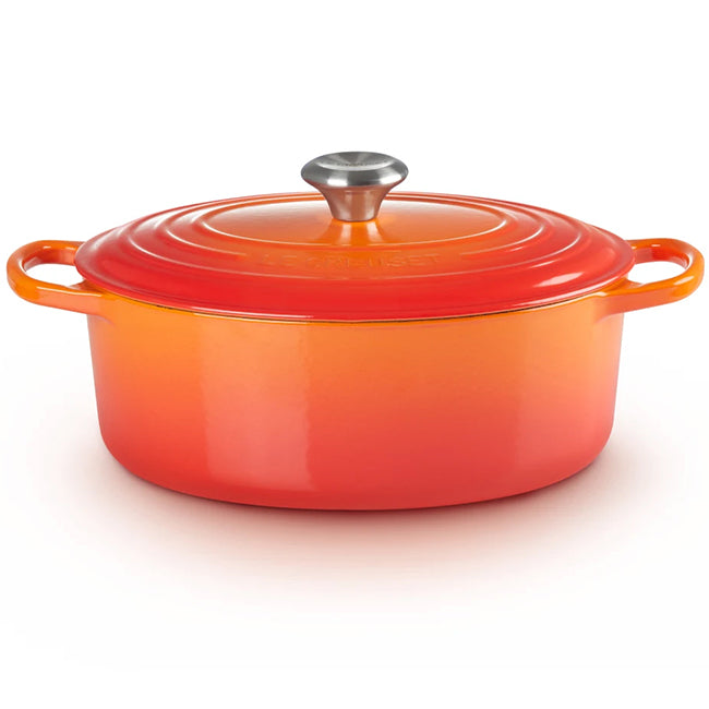 Le Creuset Signature 31cm Oval Cast Iron Casserole, 6.3L