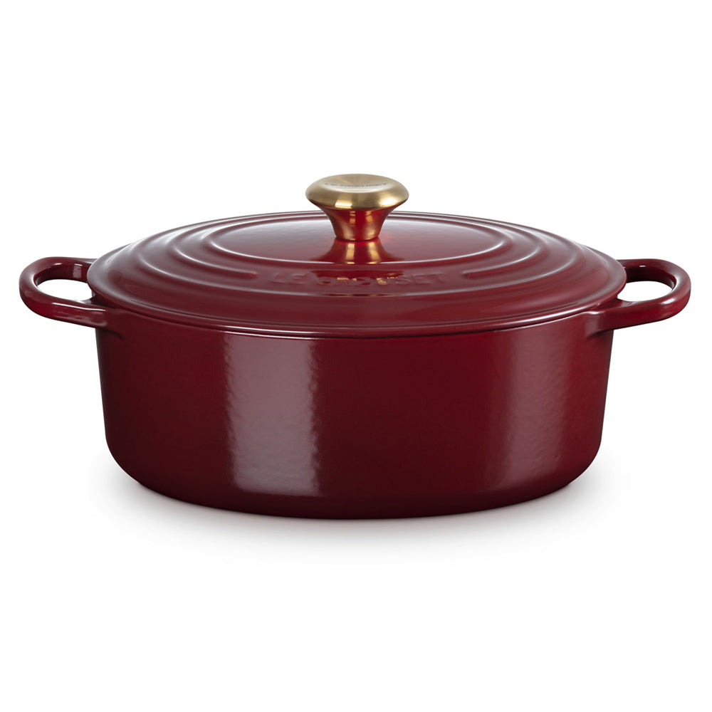 Le Creuset Signature 31cm Oval Cast Iron Casserole, 6.3L