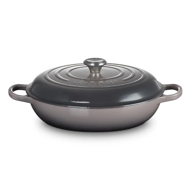 Le Creuset Signature 26cm Cast Iron Shallow Casserole, 2L