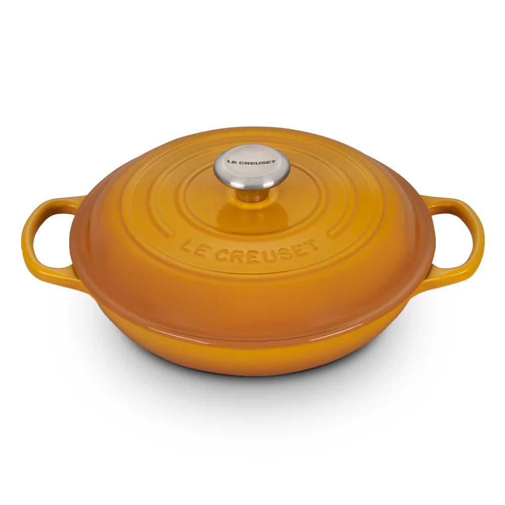 Le Creuset Signature 26cm Cast Iron Shallow Casserole, 2L