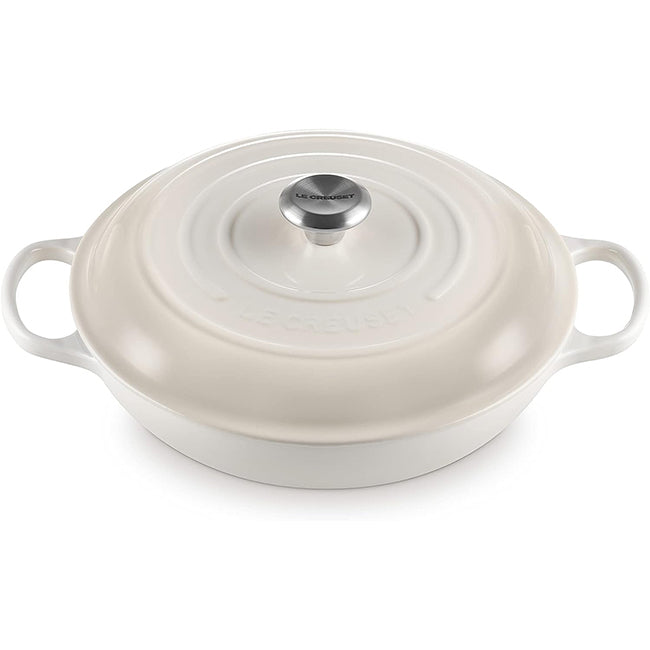 Le Creuset Signature 26cm Cast Iron Shallow Casserole, 2L