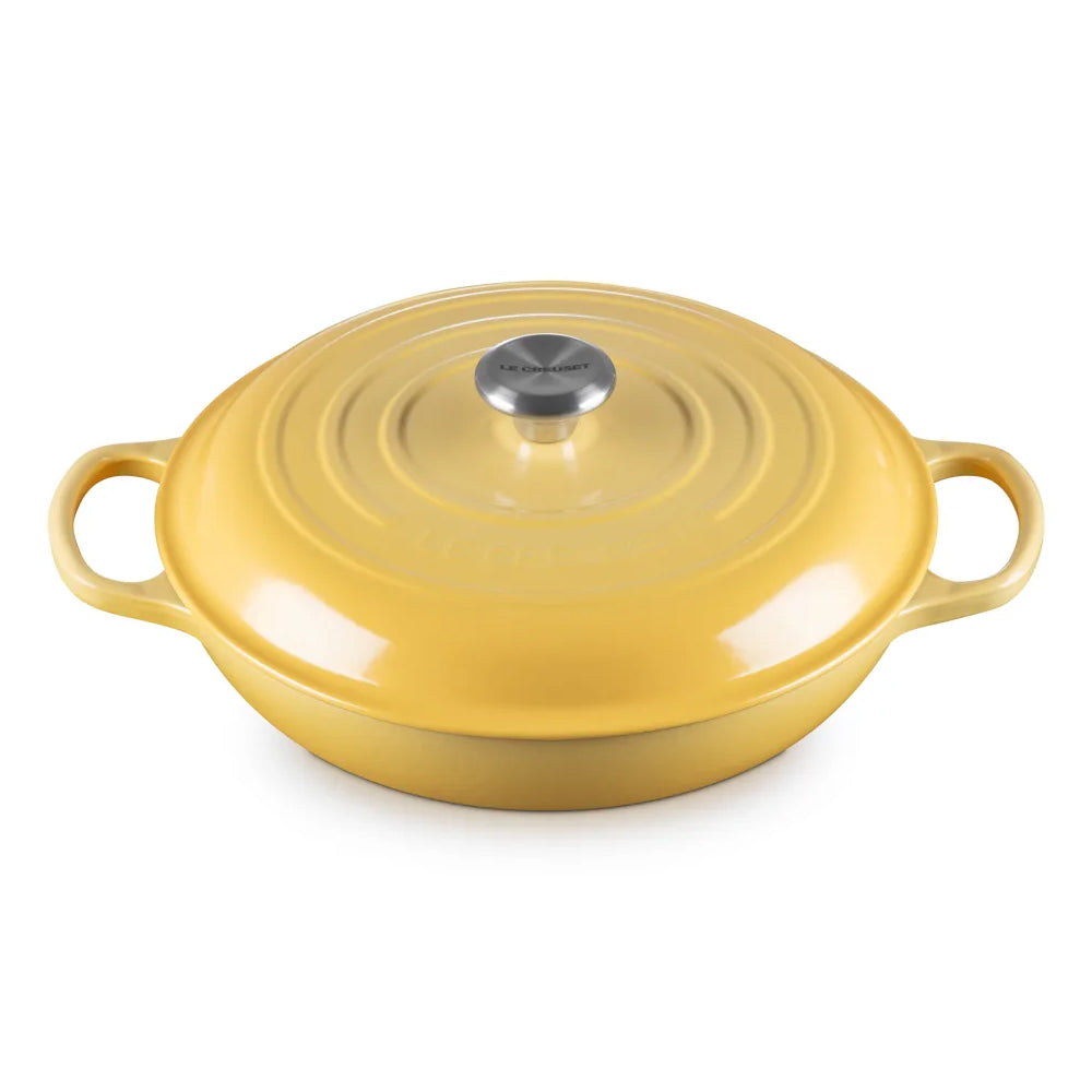 Le Creuset Signature 30cm Cast Iron Shallow Casserole, 3.5L