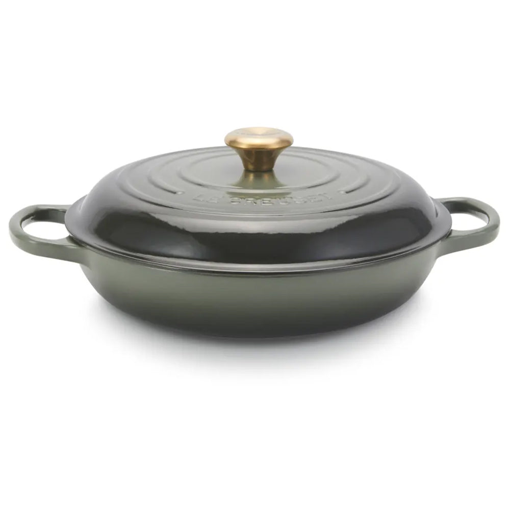 Le Creuset Signature 30cm Cast Iron Shallow Casserole, 3.5L
