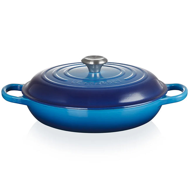 Le Creuset Signature 30cm Cast Iron Shallow Casserole, 3.5L
