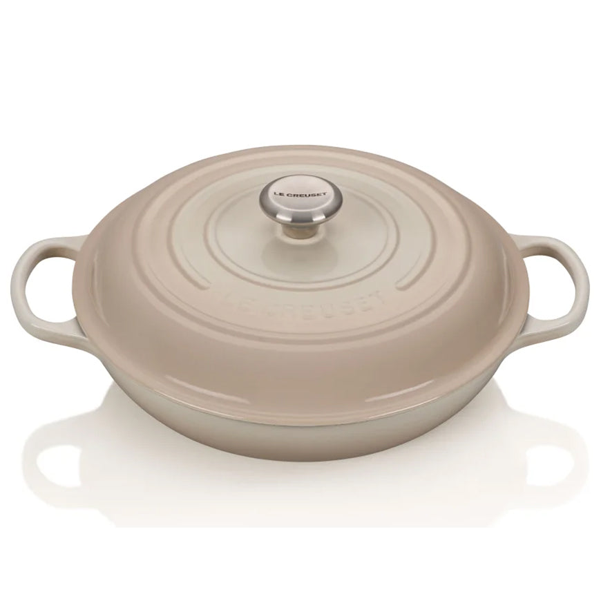 Le Creuset Signature 30cm Cast Iron Shallow Casserole, 3.5L