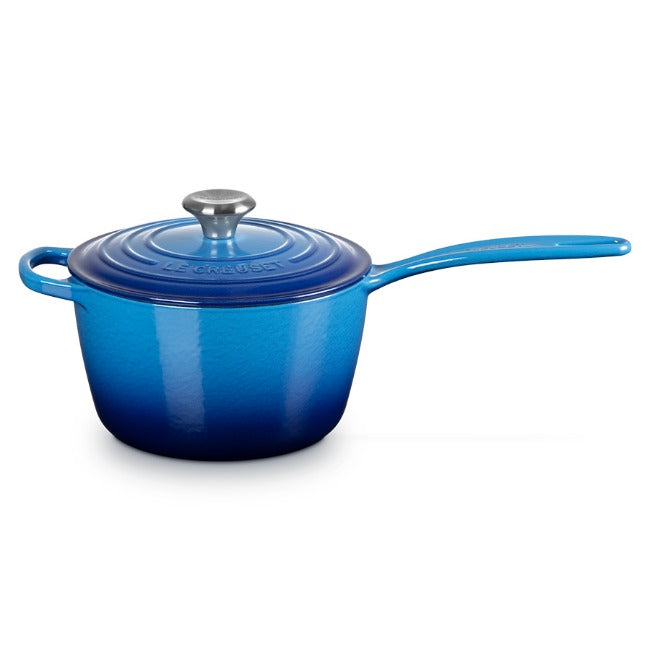 Le Creuset Signature 18cm Cast Iron Saucepan, 2.8L