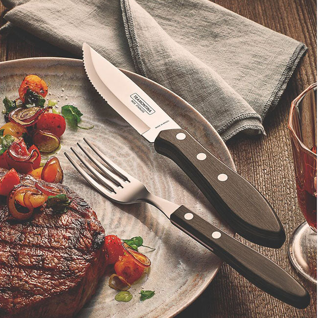 Tramontina Churrasco Teardrop Jumbo Steak Knife, 13cm