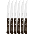 Tramontina Churrasco 13cm Steak Knife Set, Set Of 6