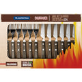 Tramontina Churrasco Boxed Steak Knife & Fork Set, Set Of 12