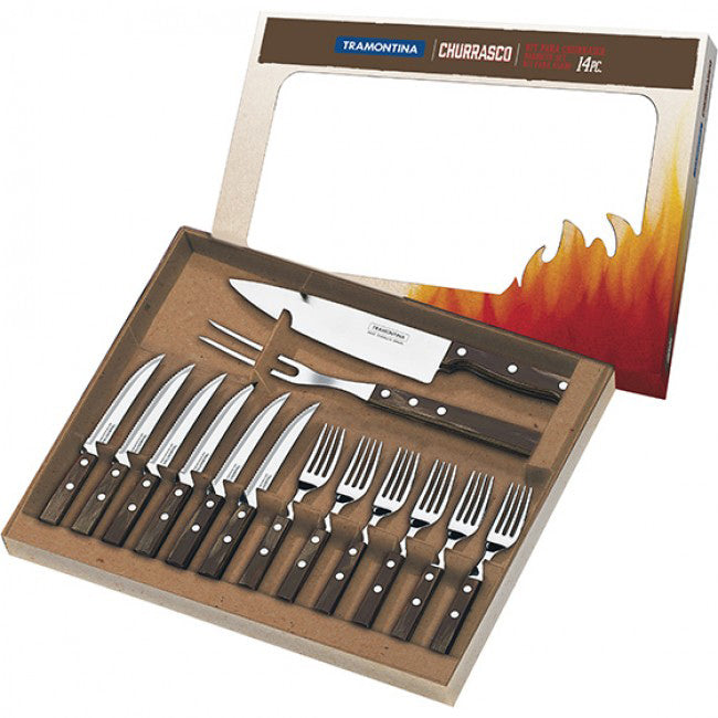 Tramontina Churrasco Braai & Cutlery Set, Set Of 14