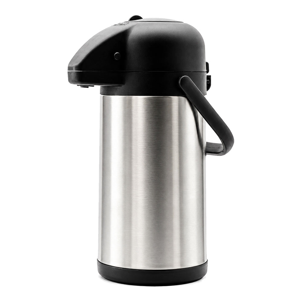 Regent Stainless Steel Double-Walled Vacuum Pump Airpot, 2.2L